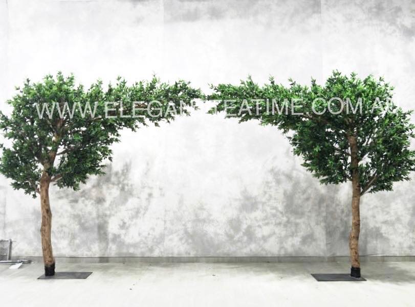 Green Arch Trees Pair (2)