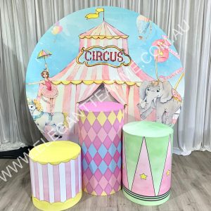 Circus / Carousel Theme - Elegant Tea Time Wedding & Event Styling